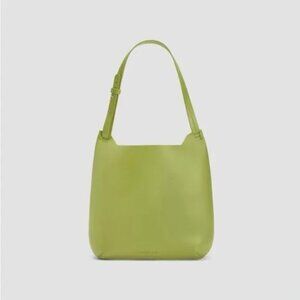 NWOT Everlane The Cactus Leather Hobo Shoulder Bag in Green Pepper
